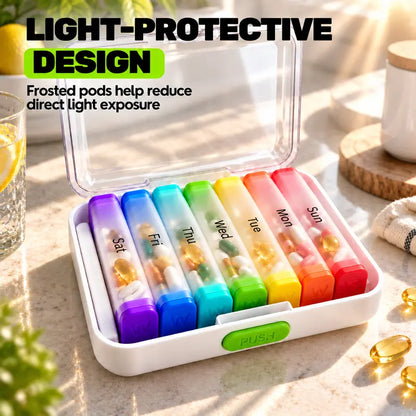 7-Day Lightproof Medicine Box