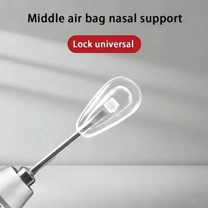 Eyeglass Nose Pad Kit · Upgraded Ultra-Soft Silicone Air-Cushion · Non-Slip Screw-In Repair Kit with Included Tools and Accessories