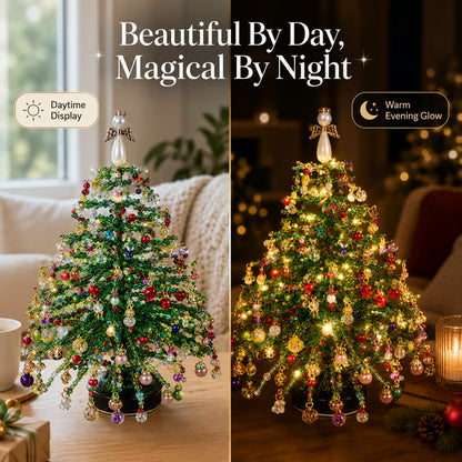 DIY Beaded Christmas Tree Kit – Create Your Own Sparkling Holiday Decoration
