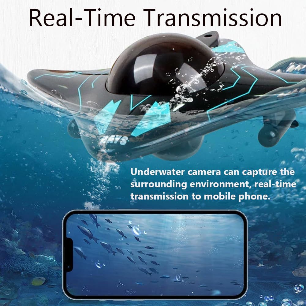 App Wireless Control Waterproof RC Camera Boat