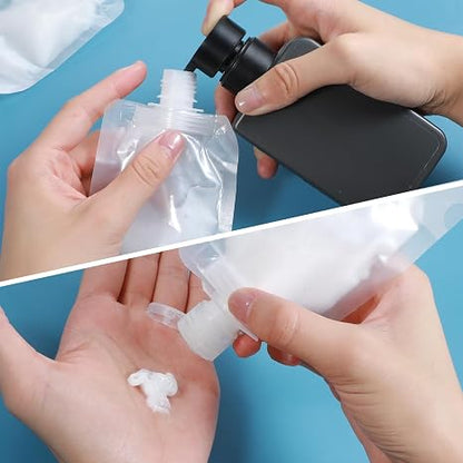 20PCS Leak Proof Travel Fluid Makeup Packing Bag