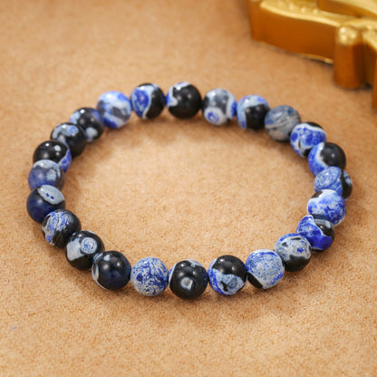 Serenity Blue Pattern Bracelet
