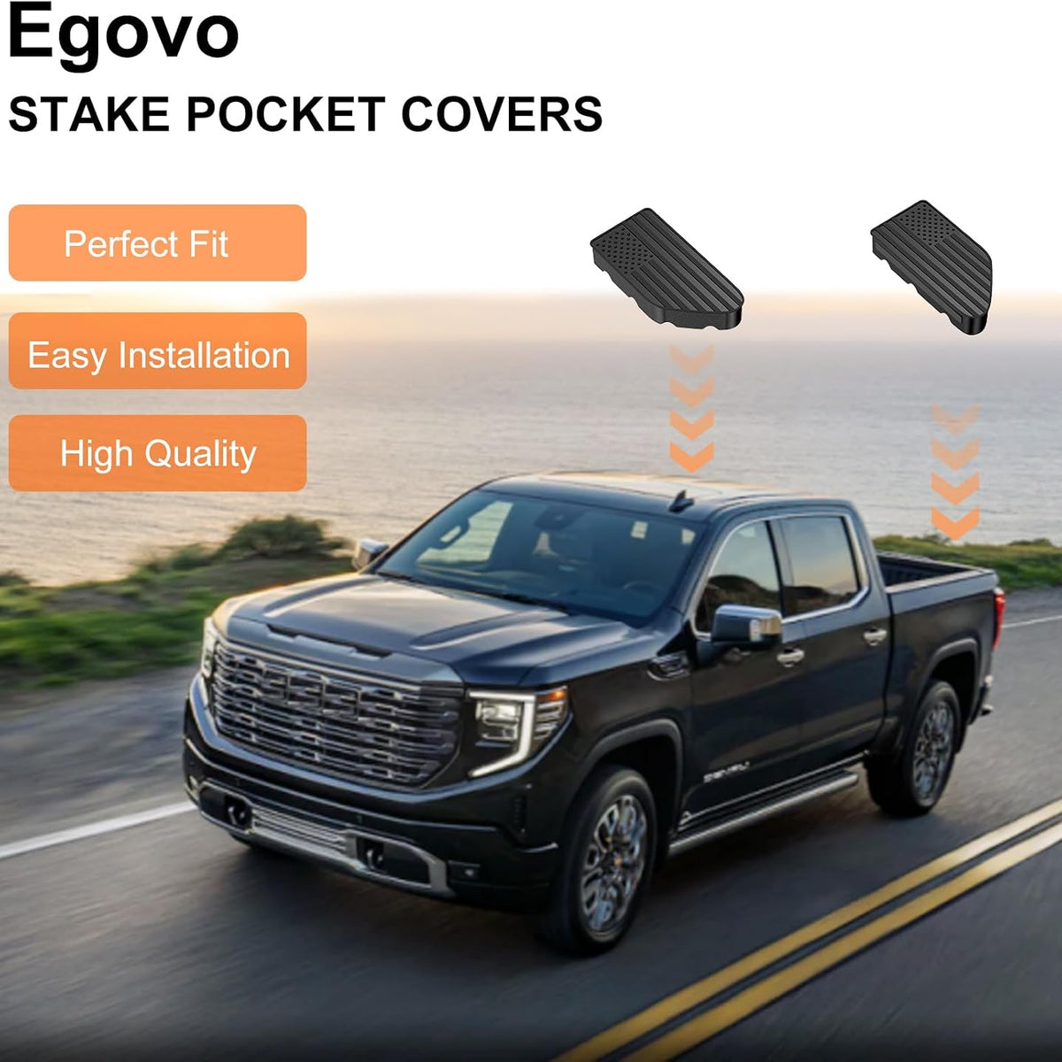 Truck Caps Rear Holes Plugs Covers Black,toolupgrade