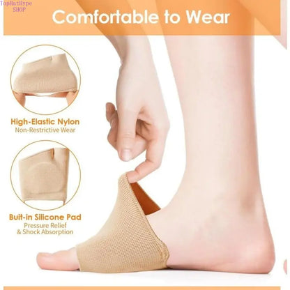 Socks-Compatible Unisex Basic Forefoot Silicone Pads