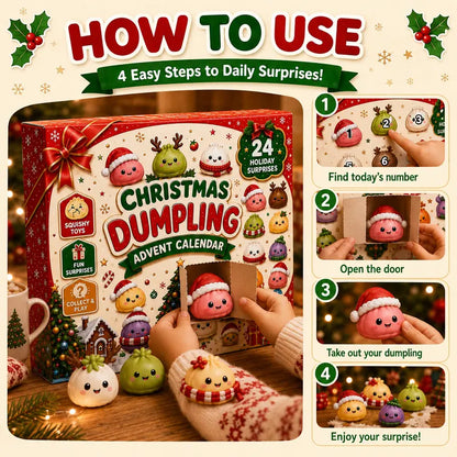 Christmas Mini Squishies Advent Calendar 2026
