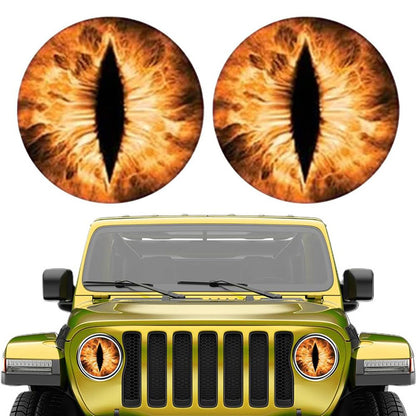 Beast Eyes Headlight Decals