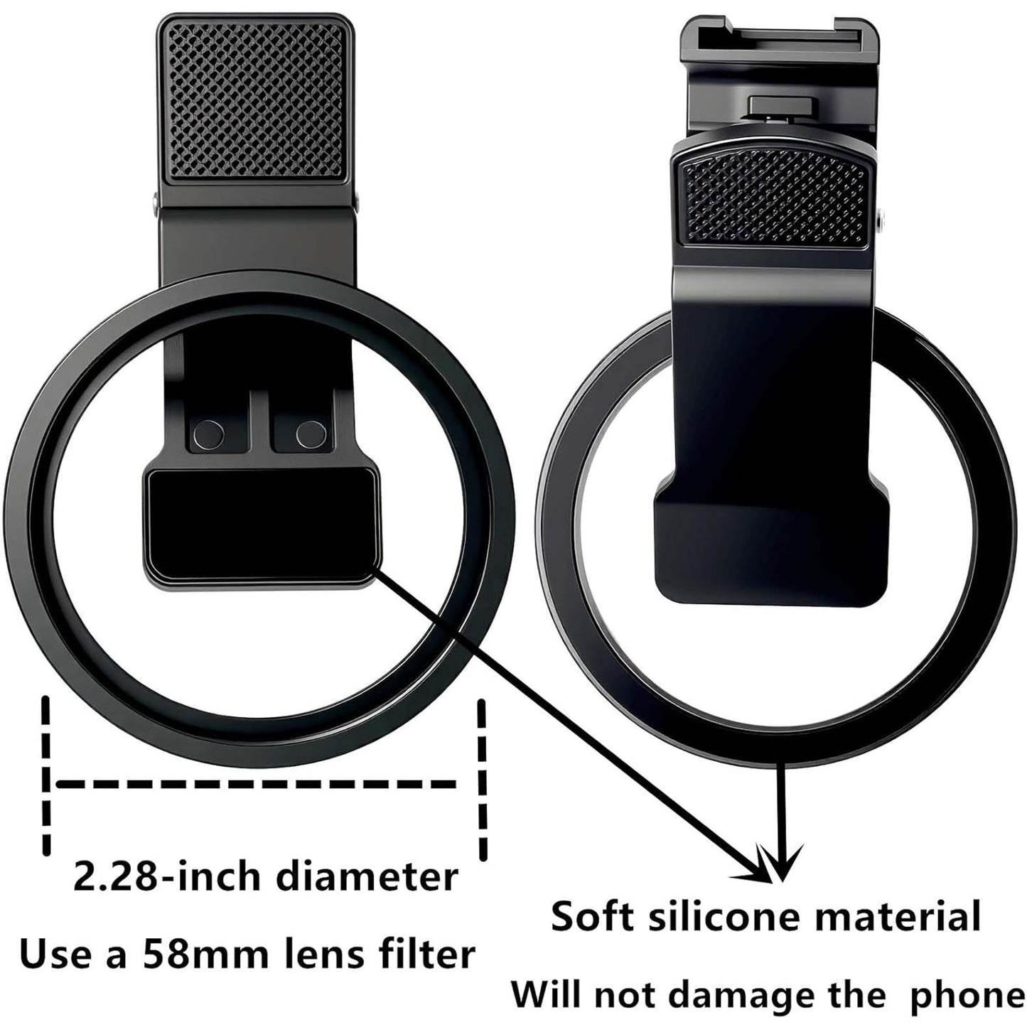 CPL Polarizing Filter Lens for Smartphone Camera 52mm