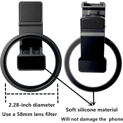 CPL Polarizing Filter Lens for Smartphone Camera 52mm