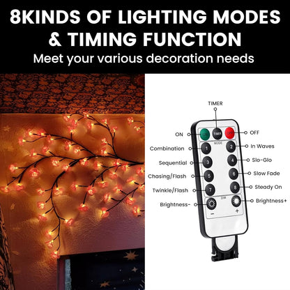 Cherry Blossom Lights for Room Decor Aesthetic