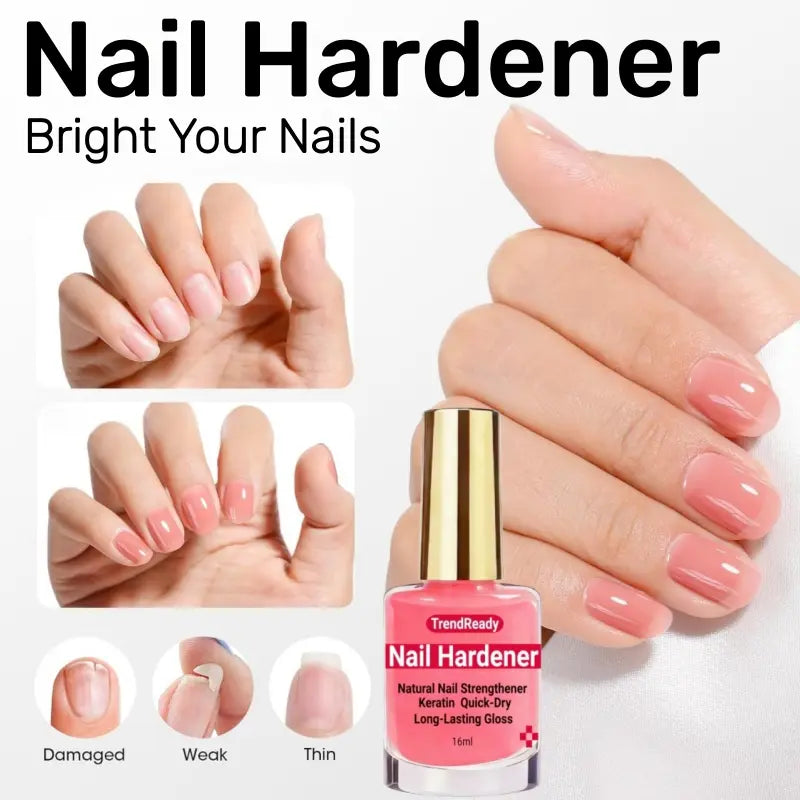2-Pack Keratin-Infused Nail Care Liquid Coat