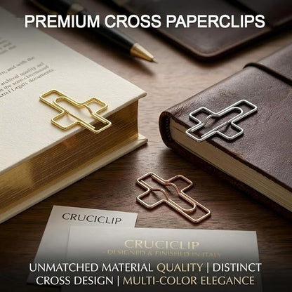 10PCS Mr. Pen- Metal Cross Pen Clips