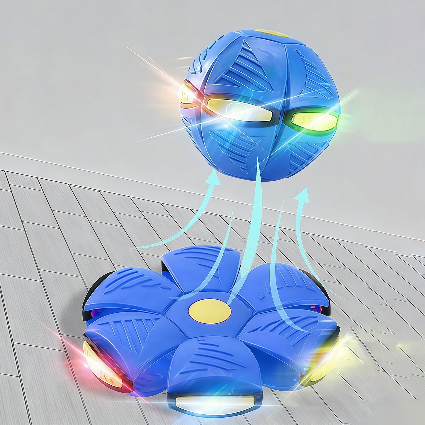Magic Flying Saucer Interactive Pop-Up Transform Toy