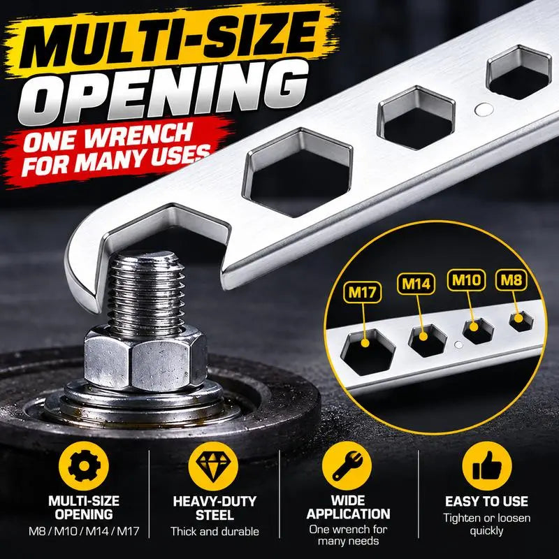4-Prong Multifunctional Angle Grinder Wrench