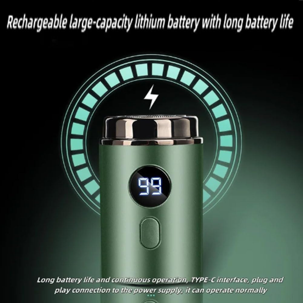 1PCS Mini Portable Electric Shaver,Multifunctional Waterproof