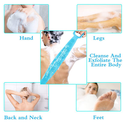 Unisex Silicone Exfoliating Bath Cloth