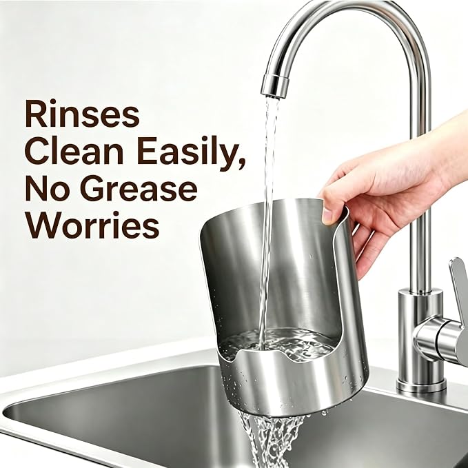Spoon and Lid Rest for Stove Top - Stainless Steel Organizer