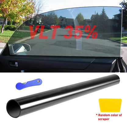 Uncut Roll Window Tint Film 1% 5% 15% 20% 35% 50% 70% VLT 20" x 10ft Feet Car Home Office Glass