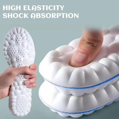 2 Pairs 4D Cloud Insoles for Men and Women