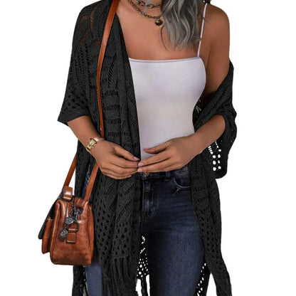 Women's Stylish Loose-Fit Knitted Cardigan
