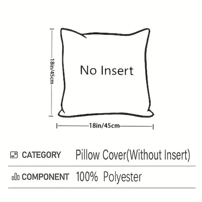 2-Pack 3D Jacquard Pumpkin Pillow Covers