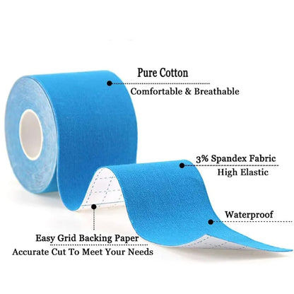 Premium Athletic Trainer's Tape for Muscle Joint 16ftx2''