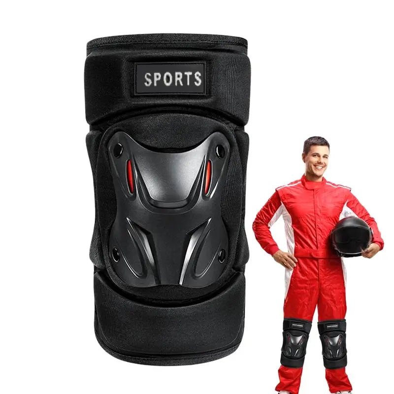 1 Pair Sports Knee Pads - Duty Protective Gear for Cycling, Skateboarding & Outdoor Activities