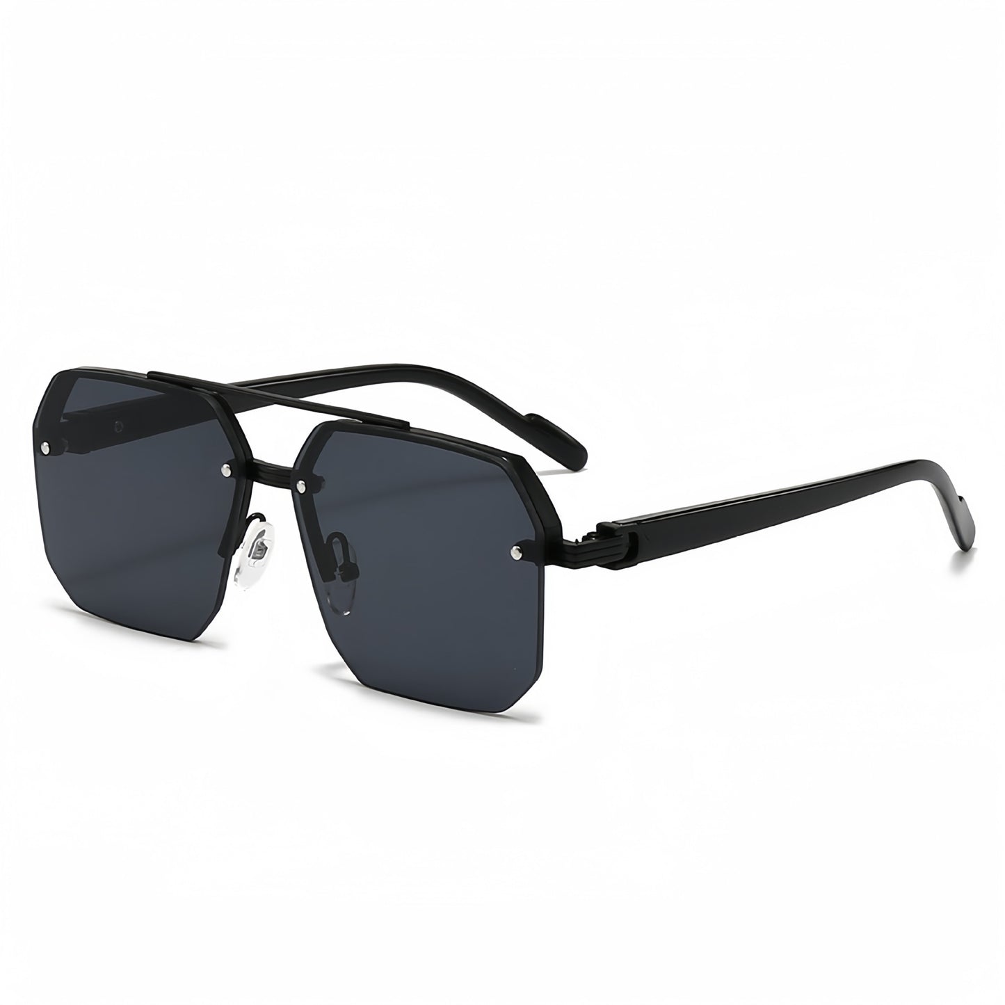 Unisex Retro Square Frame Sunglasses