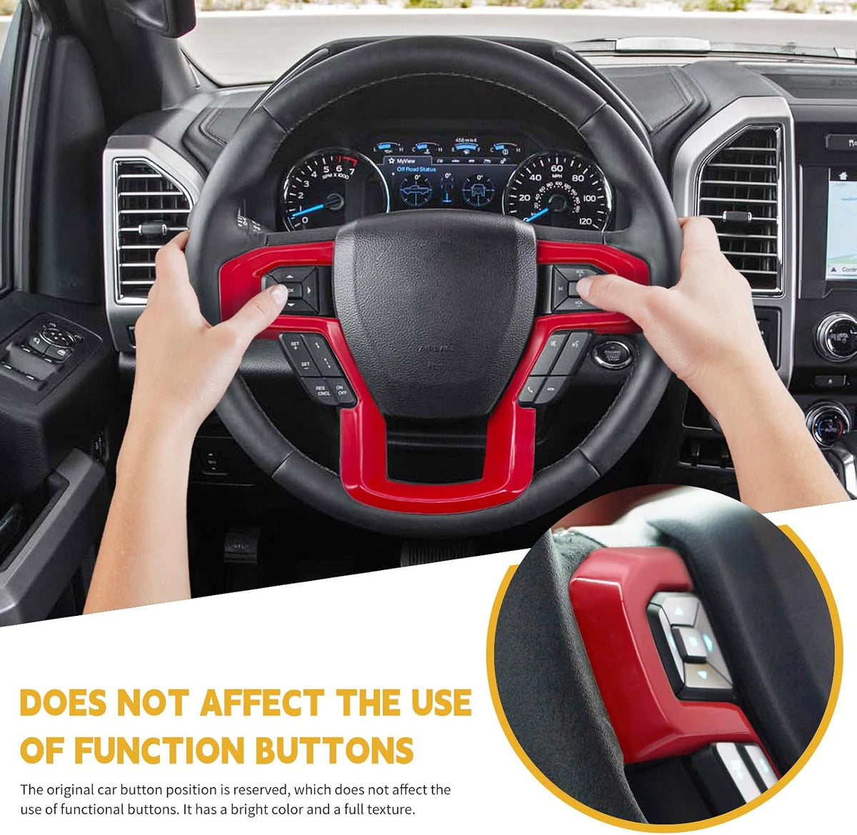 Ford F-150 Steering Wheel Cover Trim