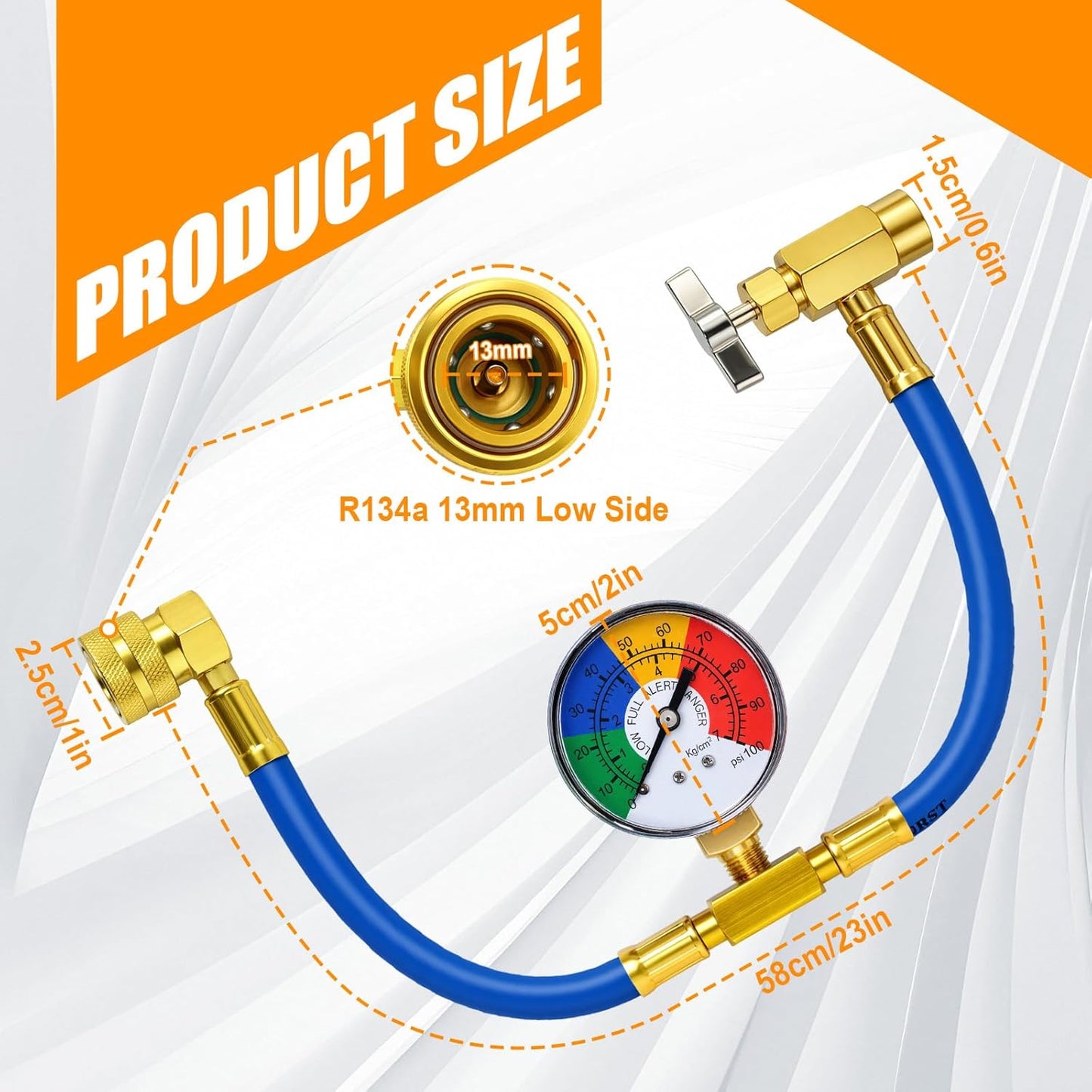 AC Refrigerant Charge Hose Kit