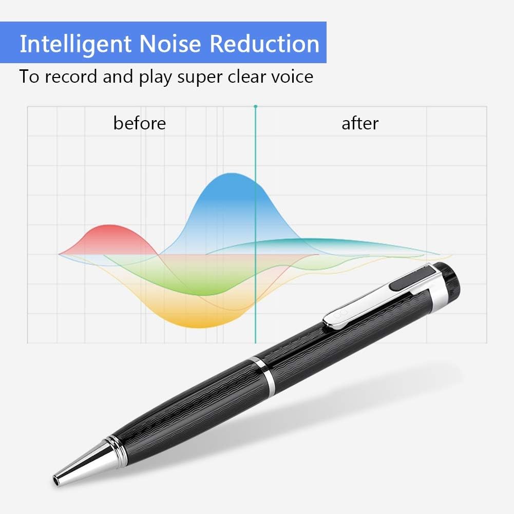 🖊️Portable Digital Voice Recorder with Noise Cancellation for Meetings, Lectures & Conferences