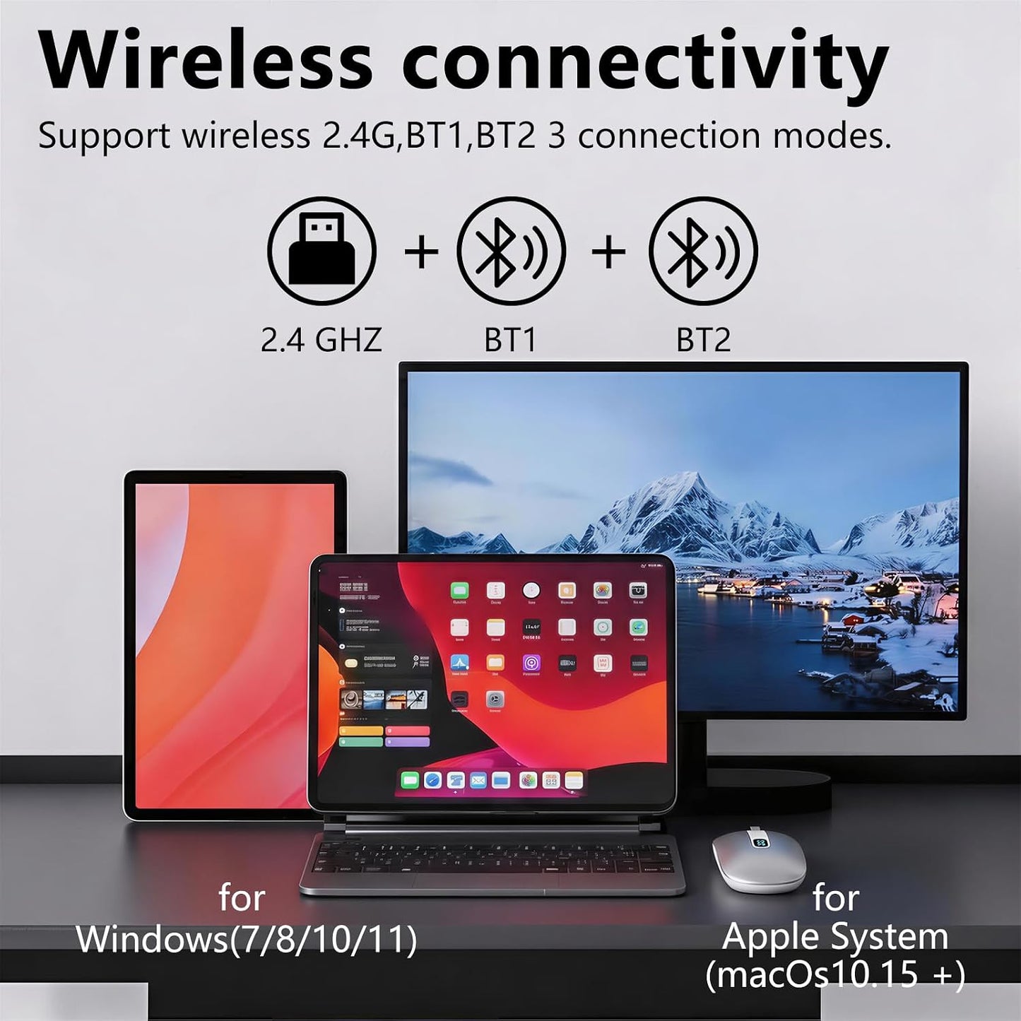 AI mouse with voice input and chat functions