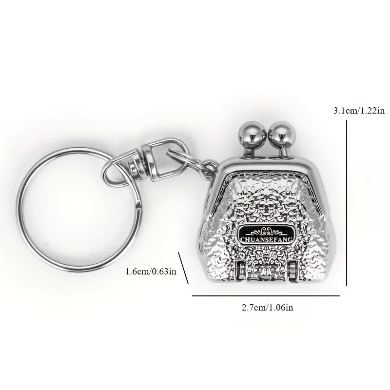 2Pcs Mini Bag-Shaped Folding Nail Clippers