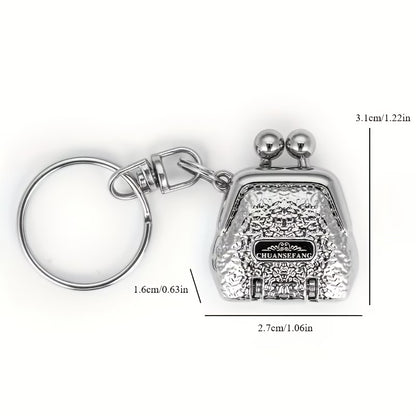 2Pcs Mini Bag-Shaped Folding Nail Clippers