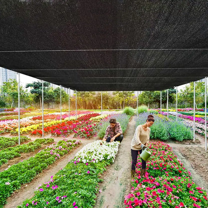 Edged and Grommeted Sunshade/Blackout Net