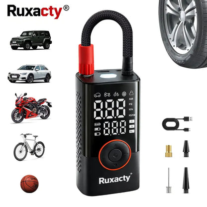 Upgraded Portable Digital Car Tire Inflator Pump