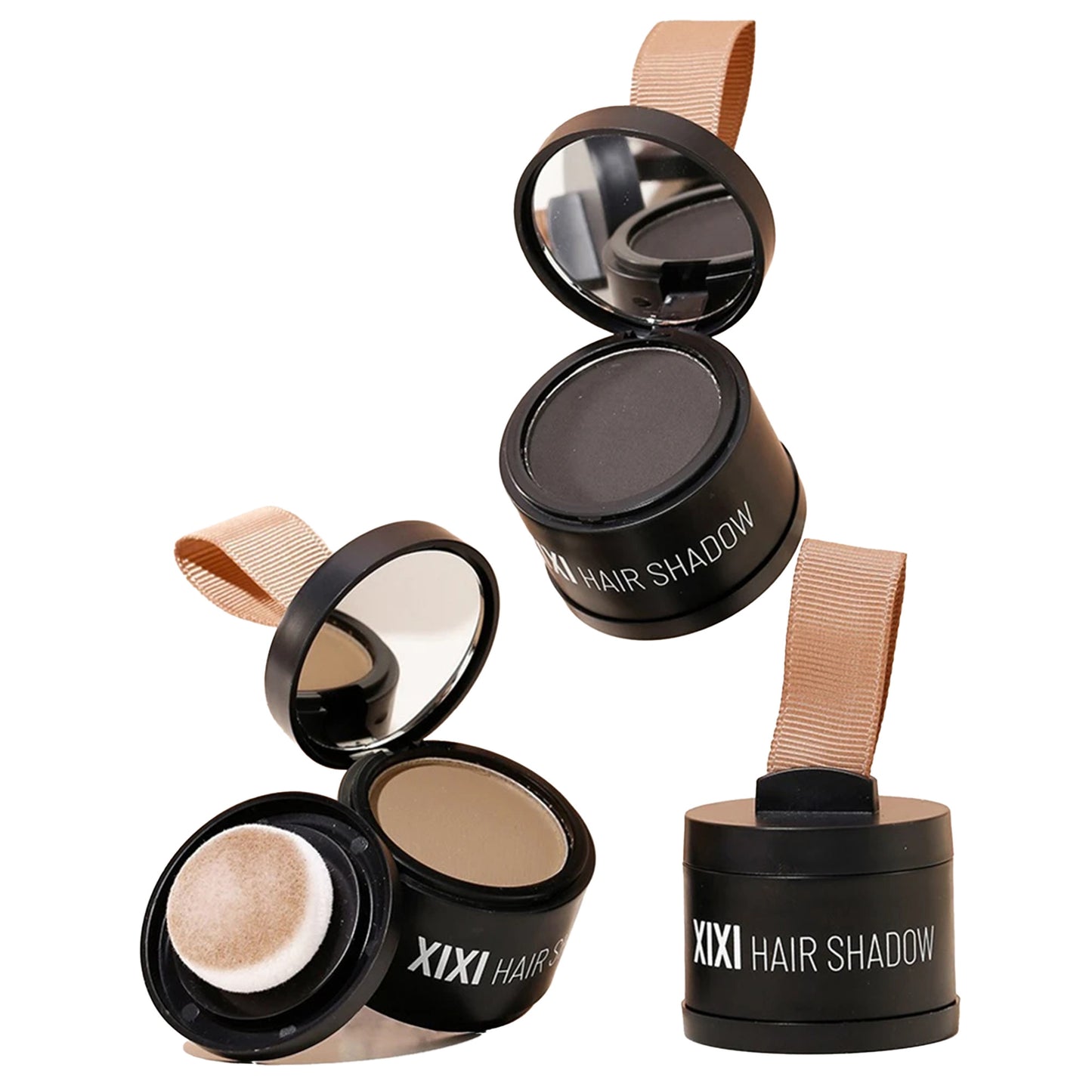 Unisex Root Cover Up Powder: Fine Texture, Smudge-Proof & Natural Forehead Filler