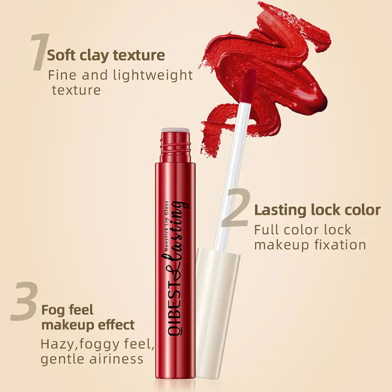 3PCS Matte Velvet Lip Gloss