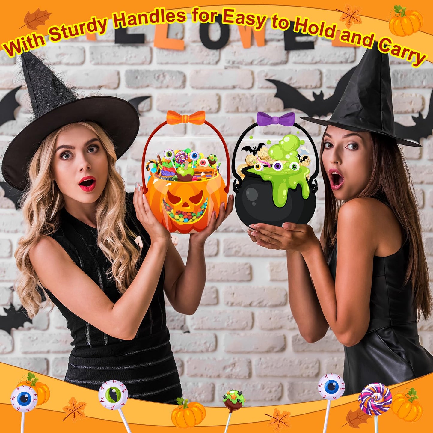 20PCS Halloween candy bags