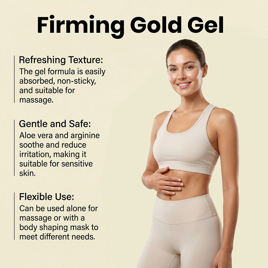 15-Day Fast-Acting Anti Cellulite Sculpting & Tightening Burn Gold Massage Cream