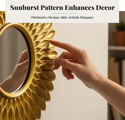 Unique wall-mounted decorative mirror