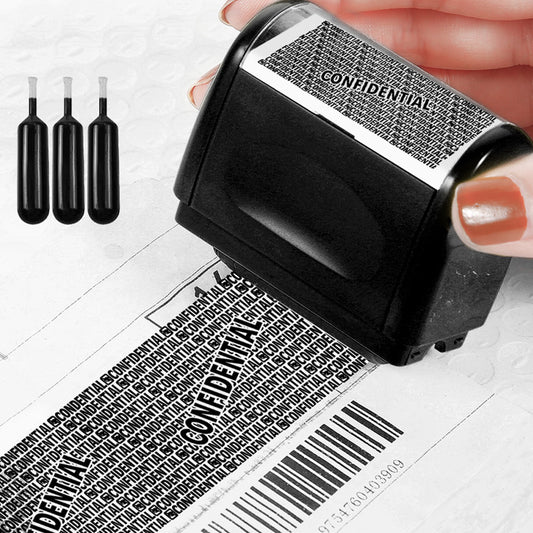 Identity Theft Protection Roller Stamp