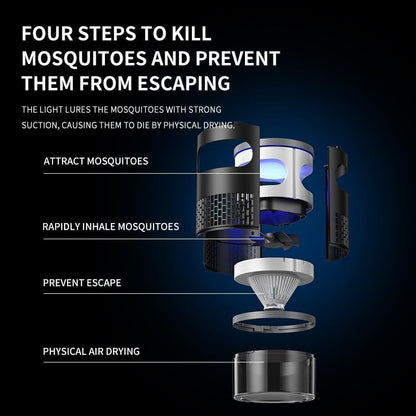 Household Silent Physical Mosquito Trap (Inhalation Type)