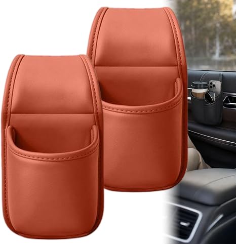 2PCS Multi-functional Car Storage Pocket Cup Holder