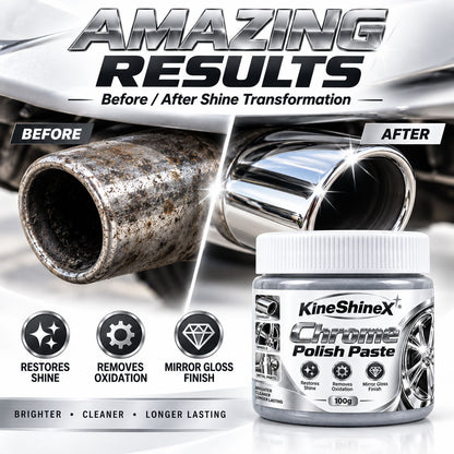 Silver Chrome Polishing Paste