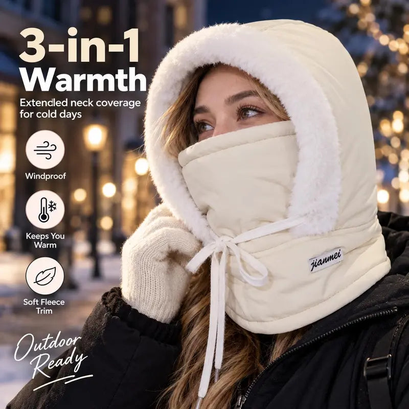 Unisex Thickened Warm Fleece Hat