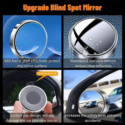 2Counts Safety driving mirror,Car Blind Spot Mirror