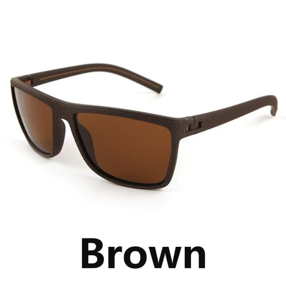 Square Polarized Golf Sunglasses for Men UV Protection