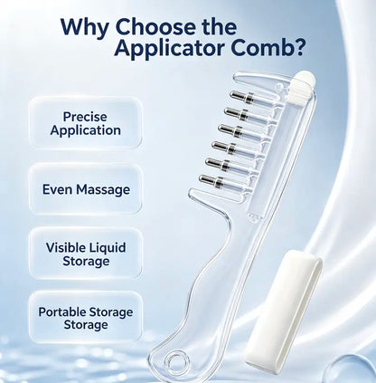 Refillable Scalp Oil Massage Comb