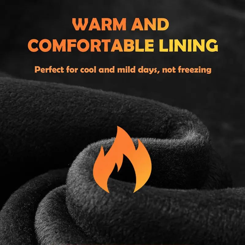 Unisex Cotton-Poly Winter Touchscreen Gloves