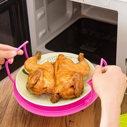 Microwave Rack Stackable Heating Tray